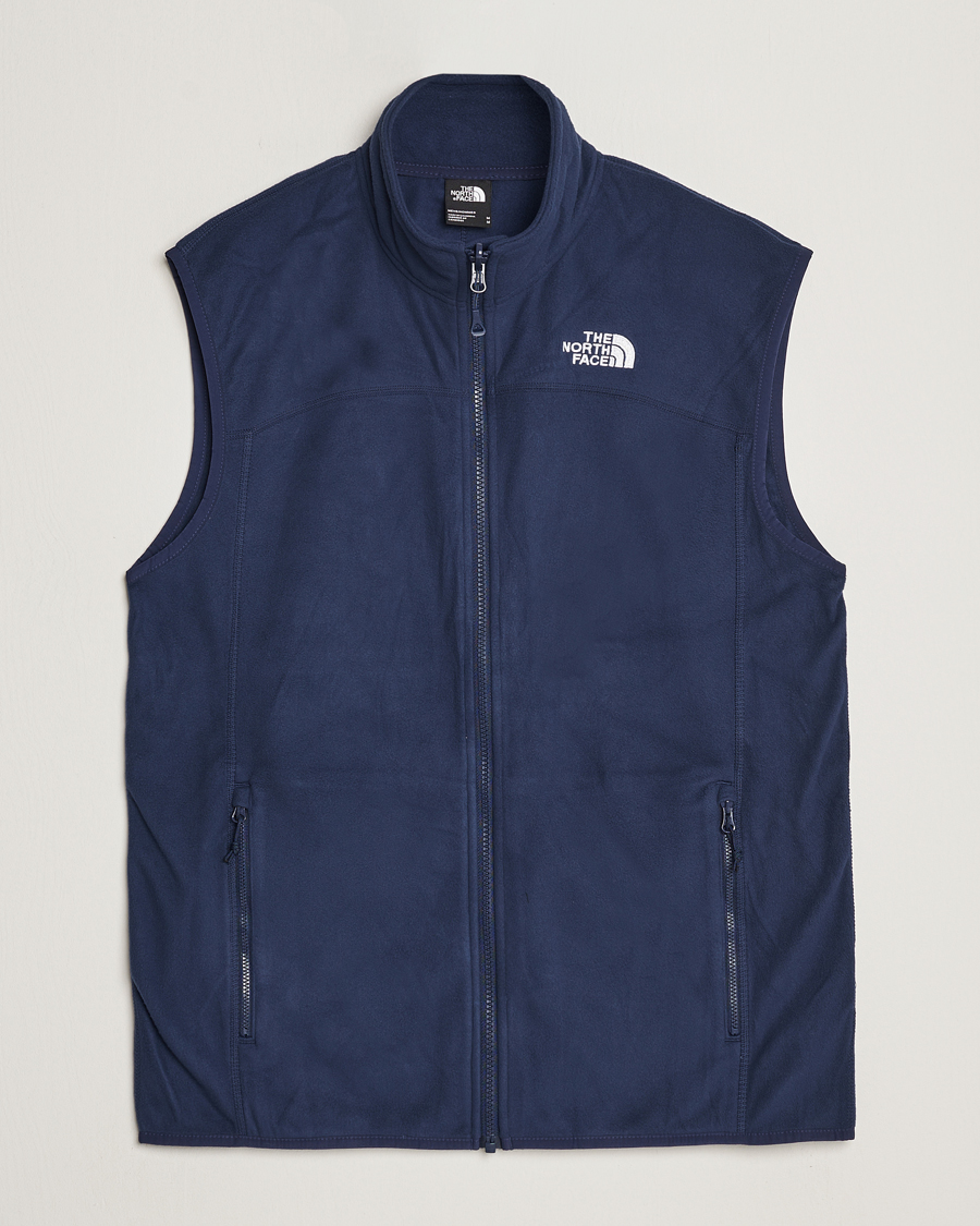 Herre | Gensere | The North Face | 100 Glacier Vest Summit Navy