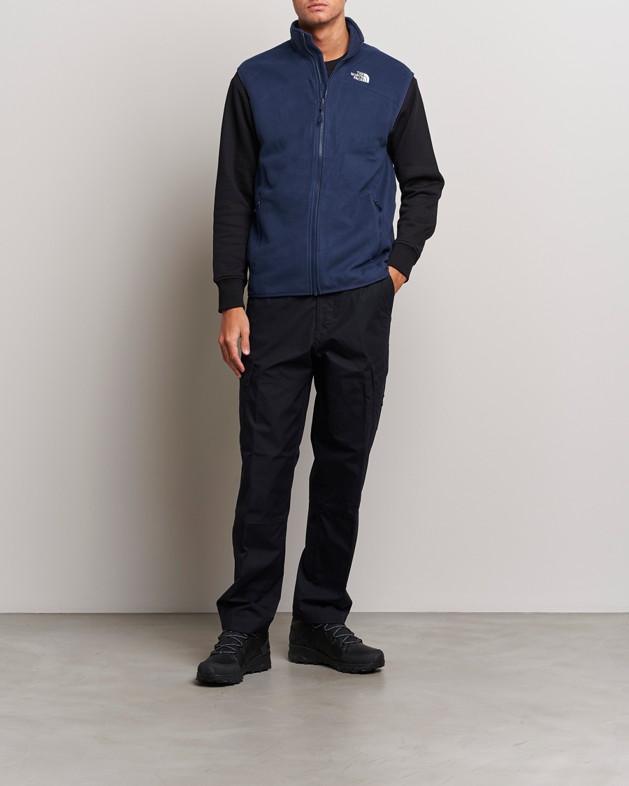 Herre | Gensere | The North Face | 100 Glacier Vest Summit Navy