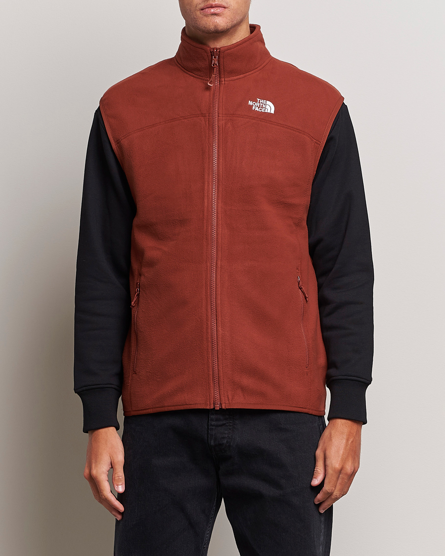 Herre | The North Face | The North Face | 100 Glacier Vest Brandy Brown