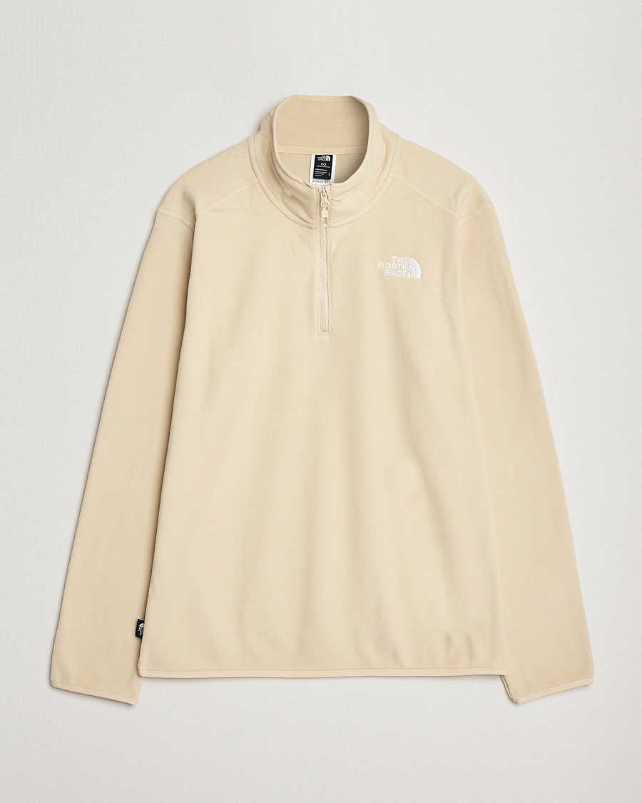 Herre | | The North Face | 100 Glacier 1/4 Zip Gravel