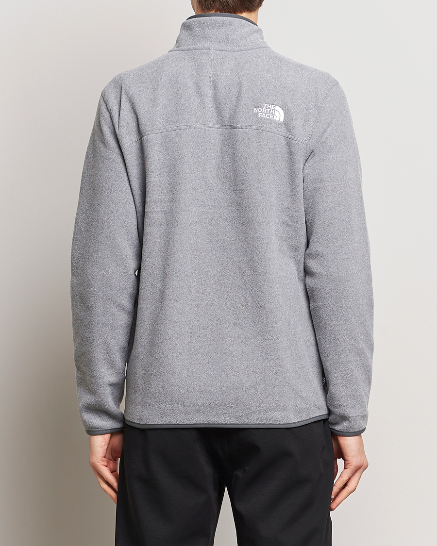 Herre | Gensere | The North Face | 100 Glacier 1/4 Zip Grey Heather