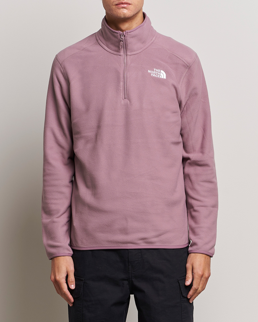 Herre | The North Face | The North Face | 100 Glacier 1/4 Zip Fawn Grey
