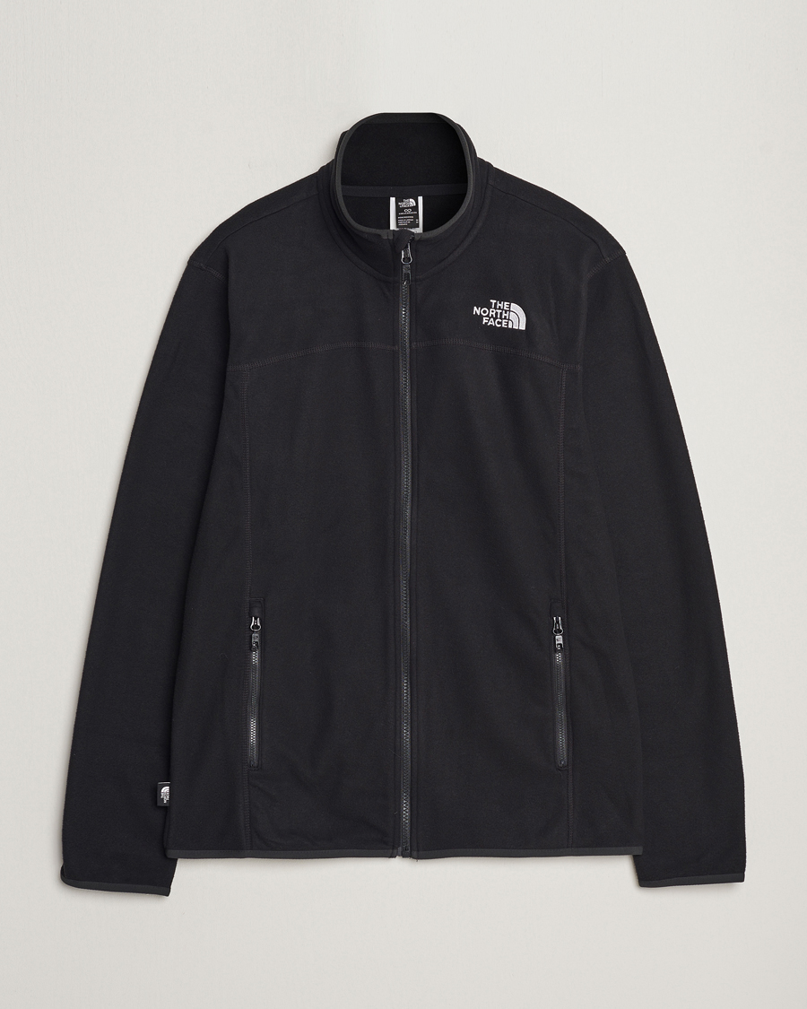 Herre | Gensere | The North Face | Glacier Full Zip Fleece Black