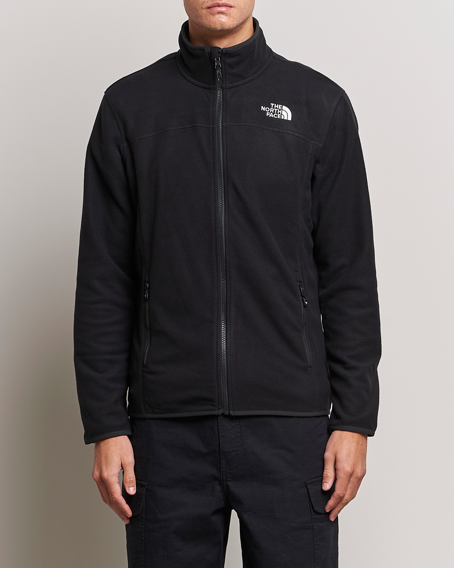 Herre | Fleecegensere | The North Face | Glacier Full Zip Fleece Black