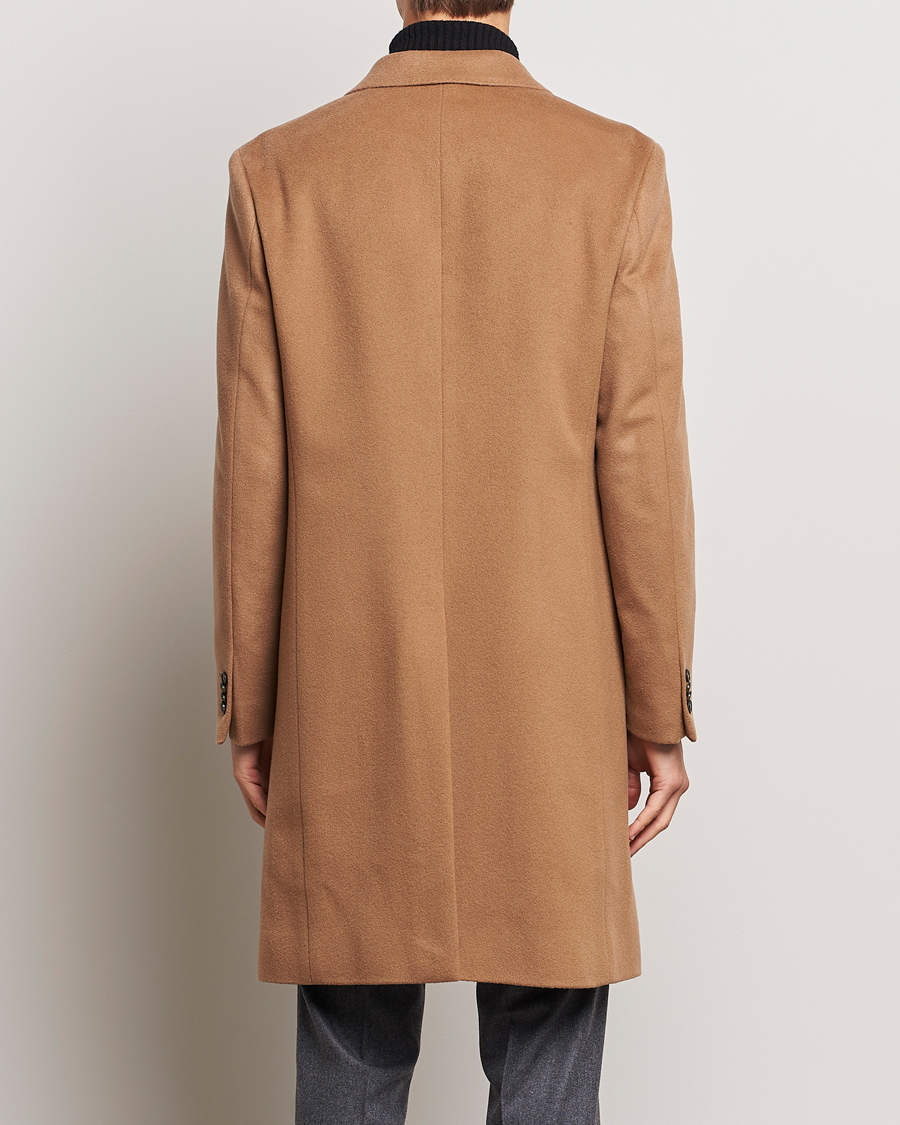 Herre | Jakker | Oscar Jacobson | Shaw Wool/Cashmere Coat Camel