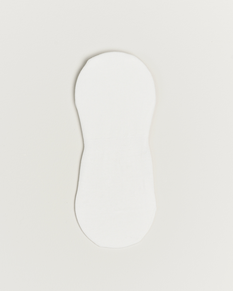 Herre | Italian Department | Bresciani | Step in Ghost Socks White