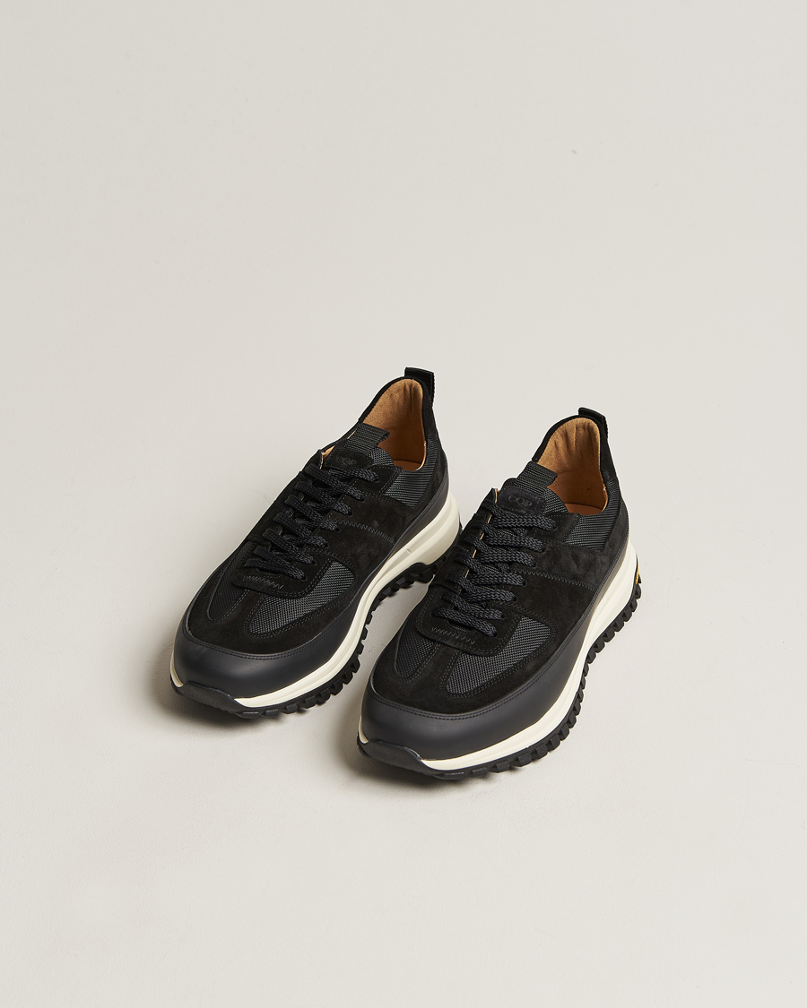 Herre | Svarte sneakers | CQP | Vertex Trail Runner Black