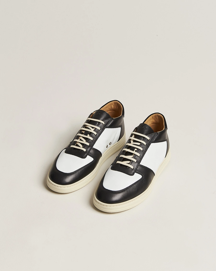 Herre |  | C.QP | Cingo Leather Sneaker Black/White