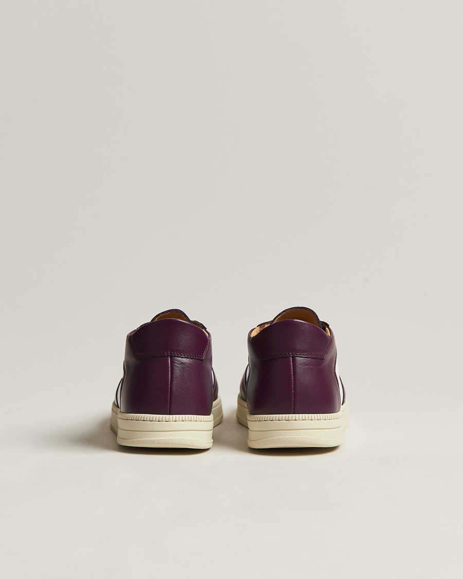 Herre | Sneakers | CQP | Cingo Leather Sneaker Eggplant/White