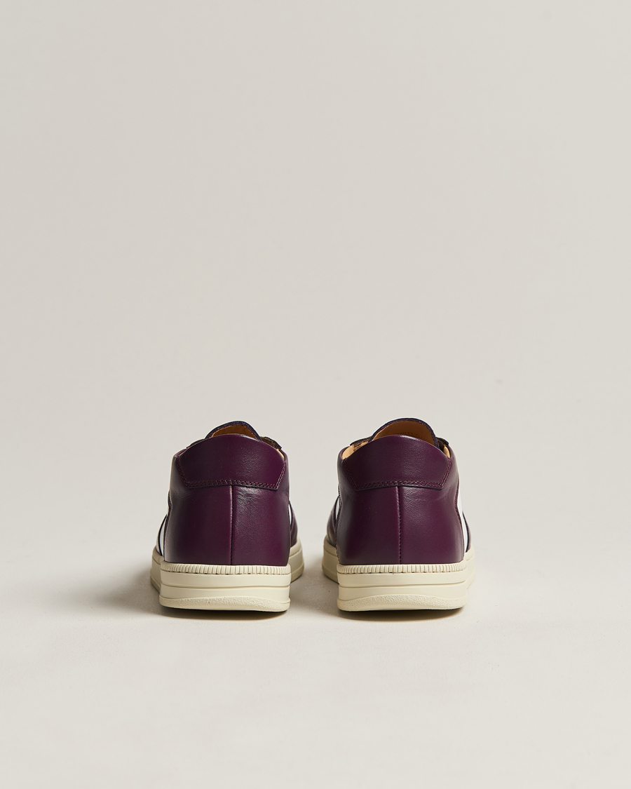 Herre | CQP Cingo Leather Sneaker Eggplant/White | CQP | Cingo Leather Sneaker Eggplant/White