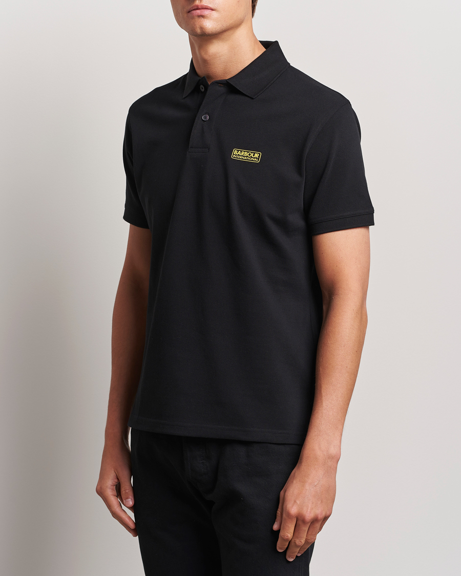 Herre | Barbour International | Barbour International | Essential Polo Black