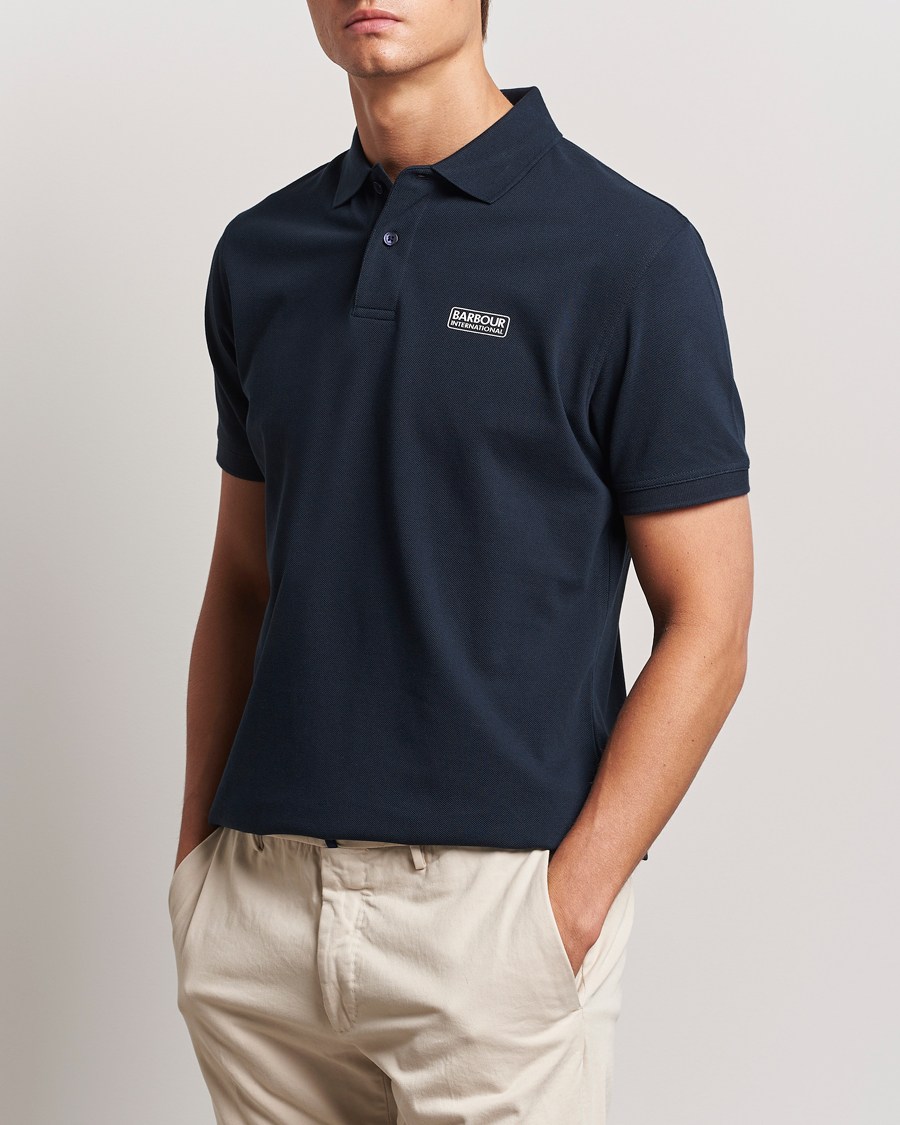 Herr | Kläder | Barbour International | Essential Polo Navy