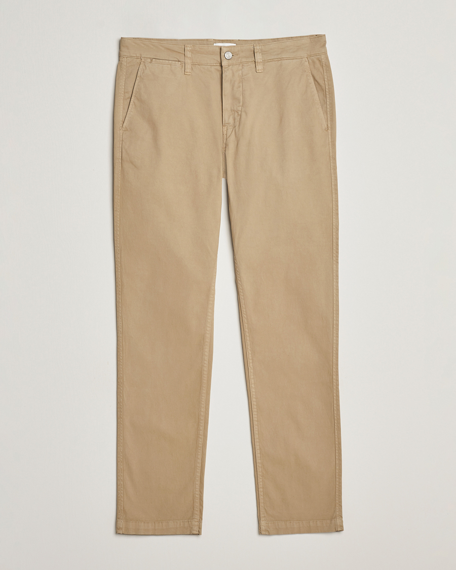 Herre | Bukser | NN07 | Marco Slim Fit Stretch Chinos Khaki