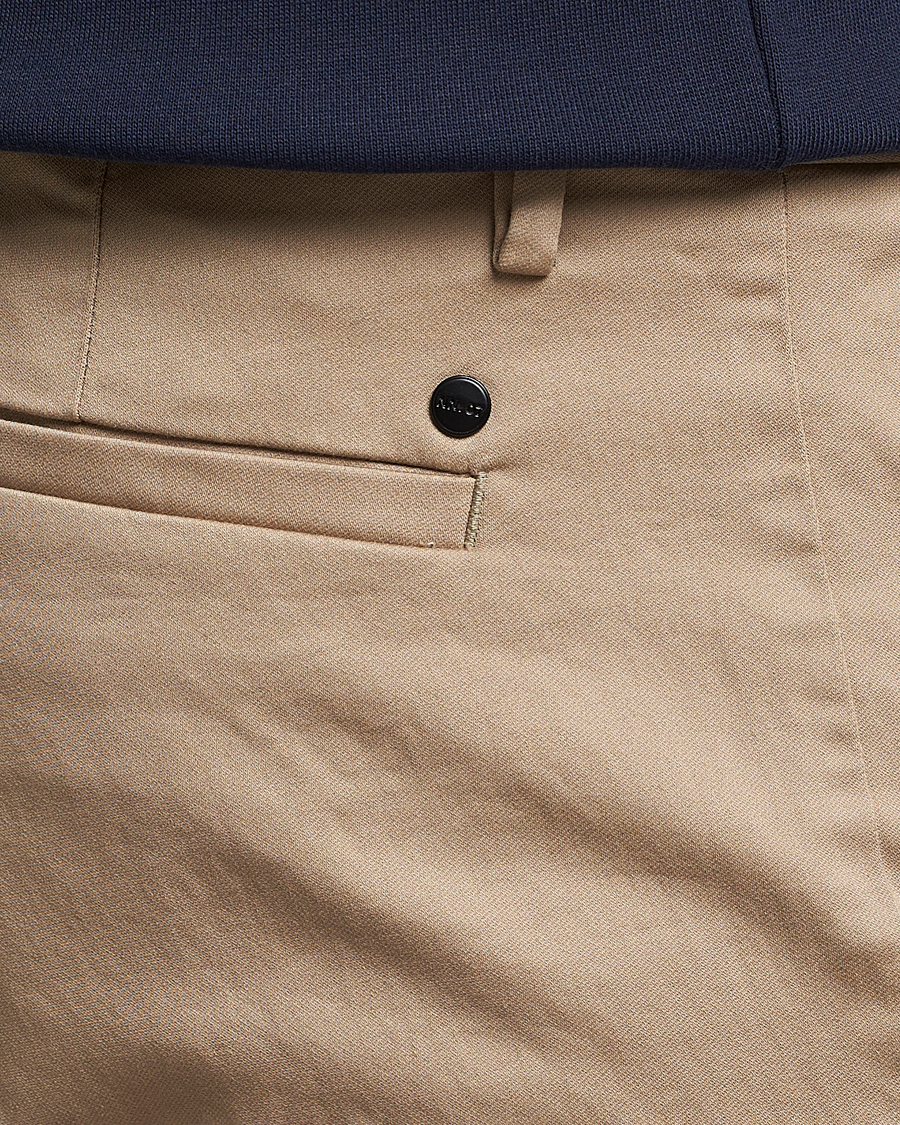 Herre | Bukser | NN07 | Theo Regular Fit Stretch Chinos Khaki