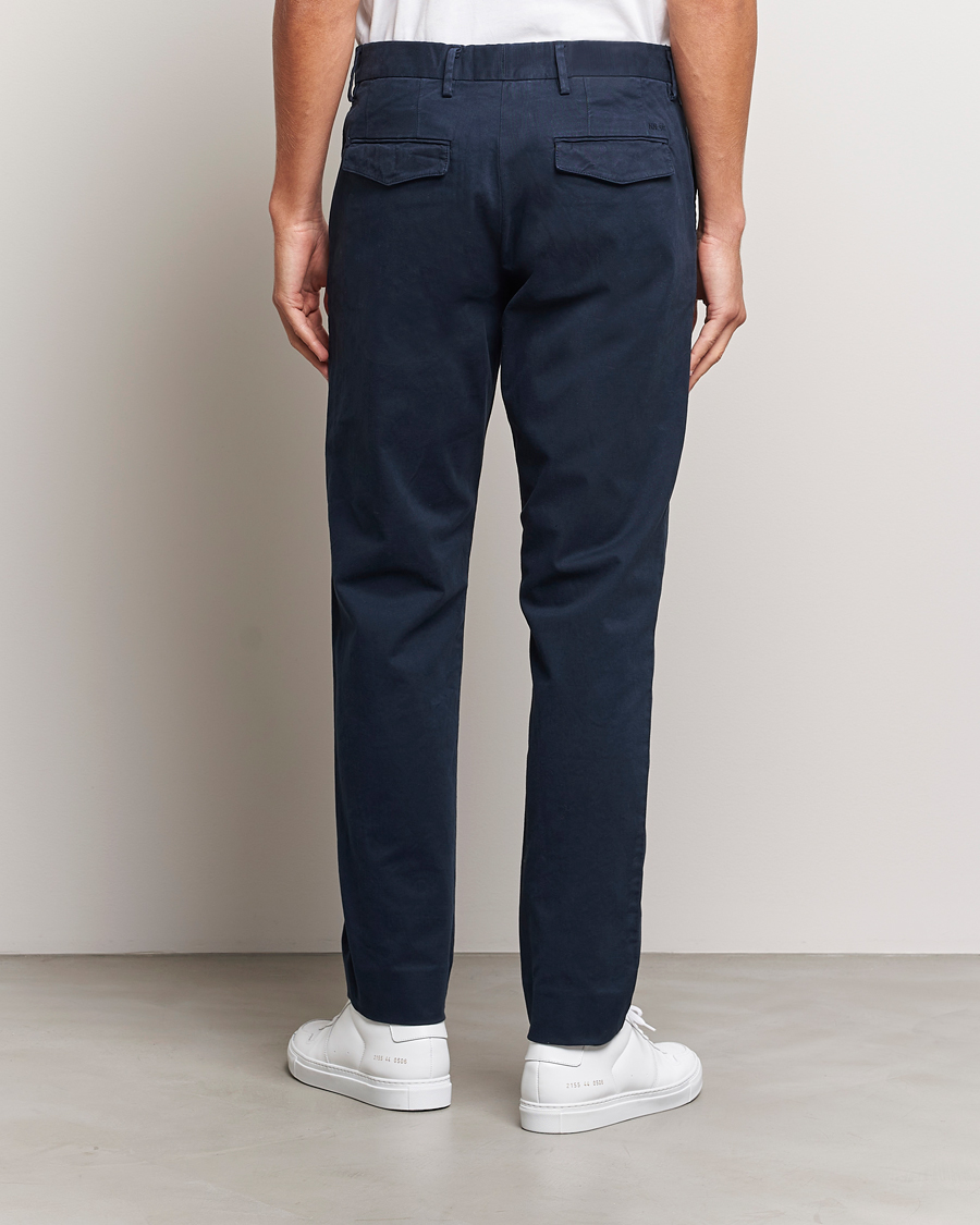 Herre | Bukser | NN07 | Wilhelm Regular Fit Stretch Chinos Navy Blue