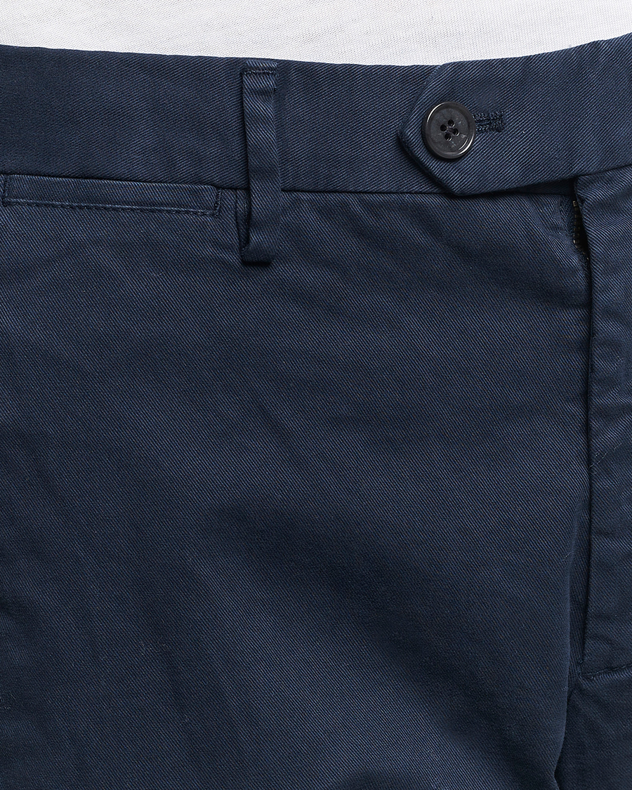 Herre | Bukser | NN07 | Wilhelm Regular Fit Stretch Chinos Navy Blue