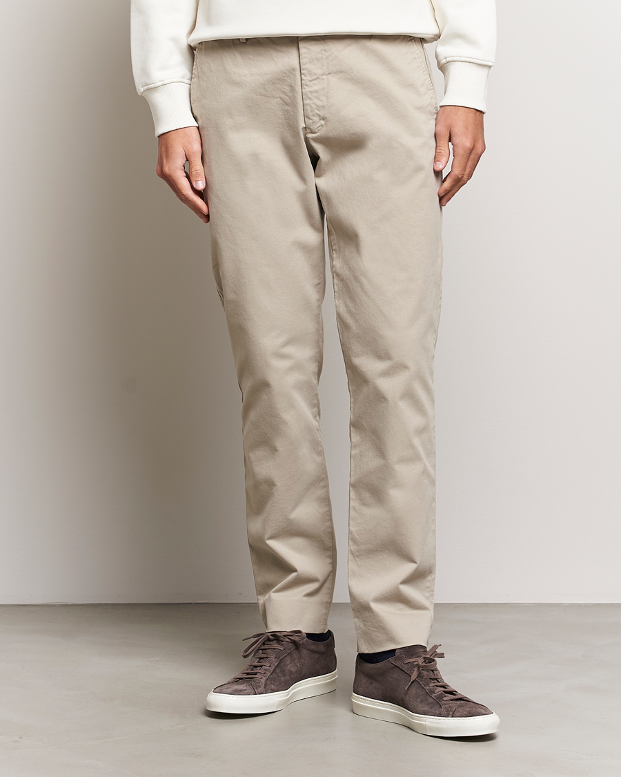 Herre | Chinos | NN07 | Wilhelm Regular Fit Stretch Chinos Fog