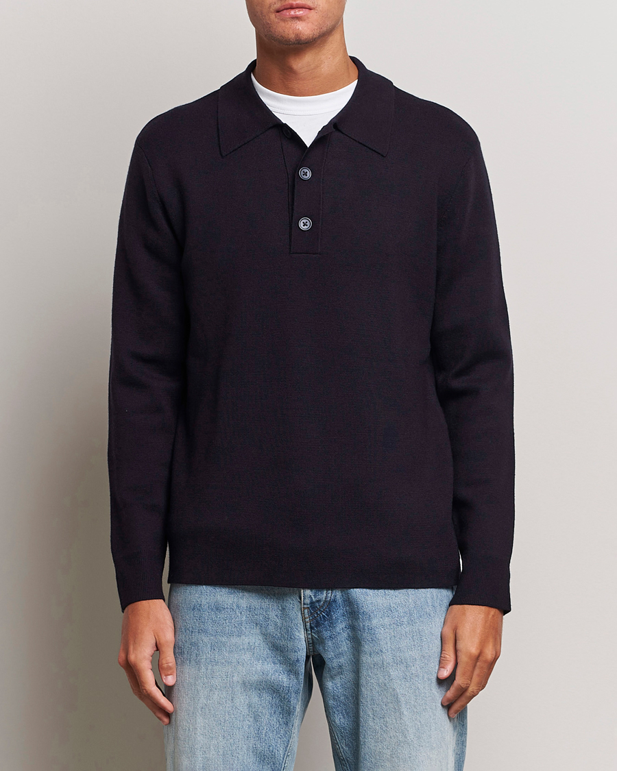 Herre | Avdelinger | NN07 | Harald Cotton/Modal Polo Navy Blue