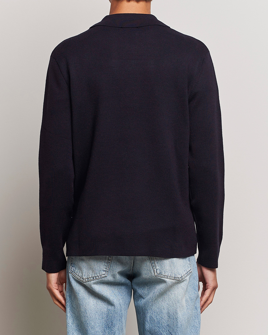 Herre | Gensere | NN07 | Harald Cotton/Modal Polo Navy Blue