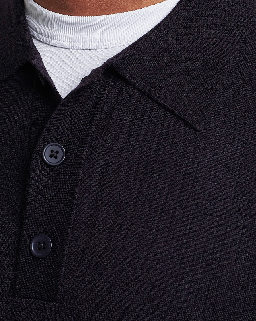 Herre | Gensere | NN07 | Harald Cotton/Modal Polo Navy Blue