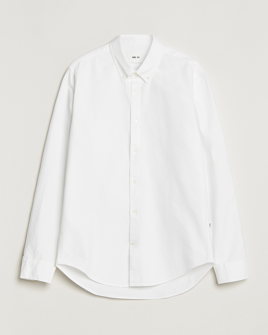 Herre | Skjorter | NN07 | Arne Button Down Oxford Shirt White