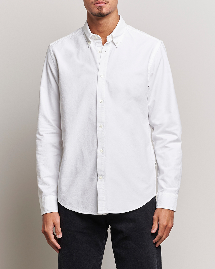 Herre | Oxfordskjorter | NN07 | Arne Button Down Oxford Shirt White