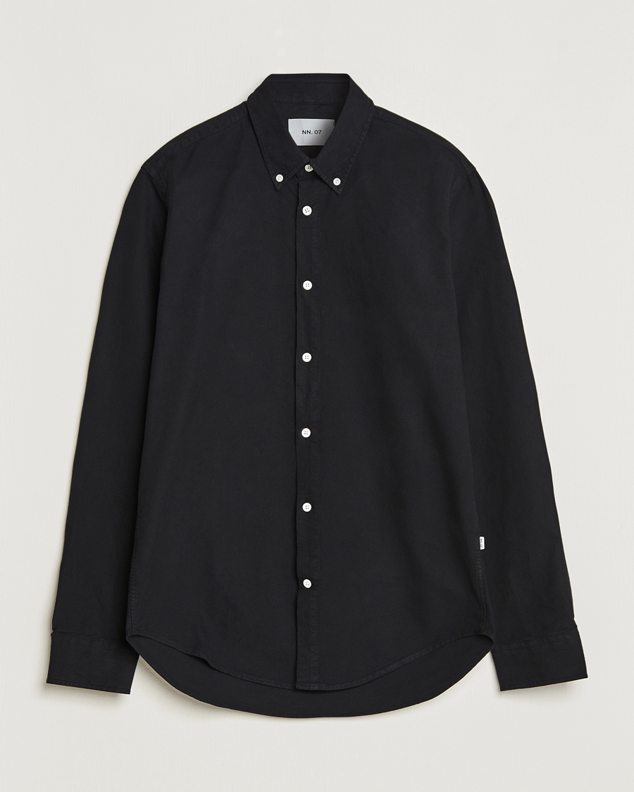 Herre | Skjorter | NN07 | Arne Button Down Oxford Shirt Black