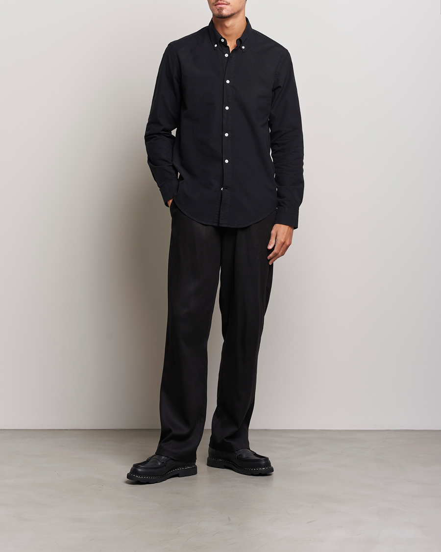 Herre | Skjorter | NN07 | Arne Button Down Oxford Shirt Black