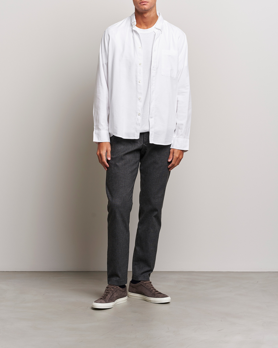 Herre | Skjorter | NN07 | Arne Tencel Shirt White