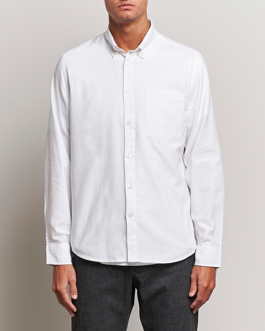 Herre | Skjorter | NN07 | Arne Tencel Shirt White