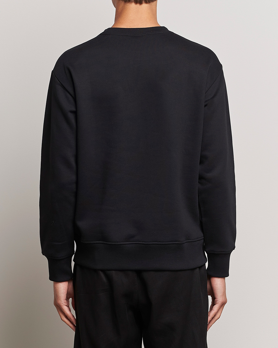 Herre | Gensere | NN07 | Briggs Logo Crew Neck Sweatshirt Black