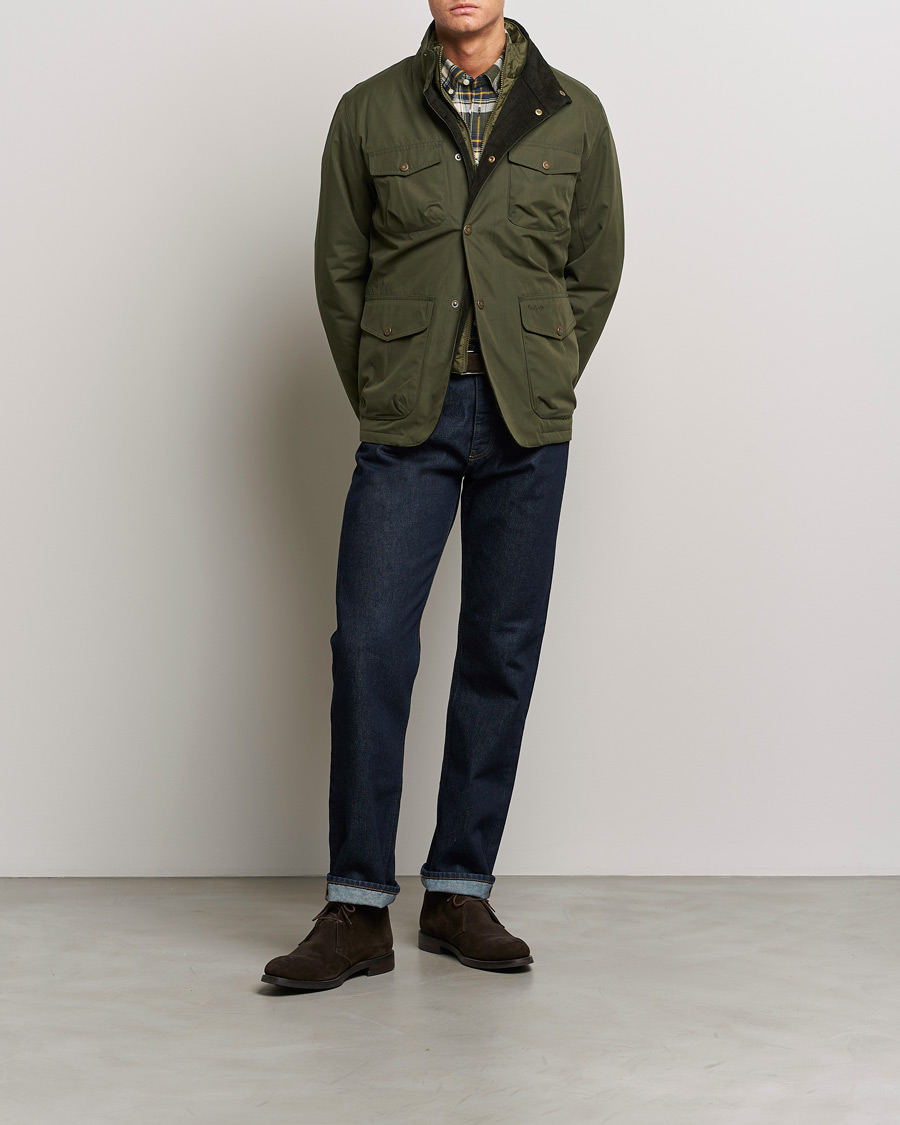 Herre | Jakker | Barbour Lifestyle | Ogston Waterproof Jacket Olive