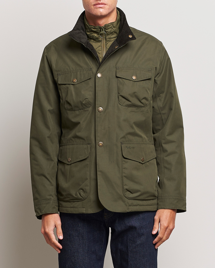 Herre |  | Barbour Lifestyle | Ogston Waterproof Jacket Olive