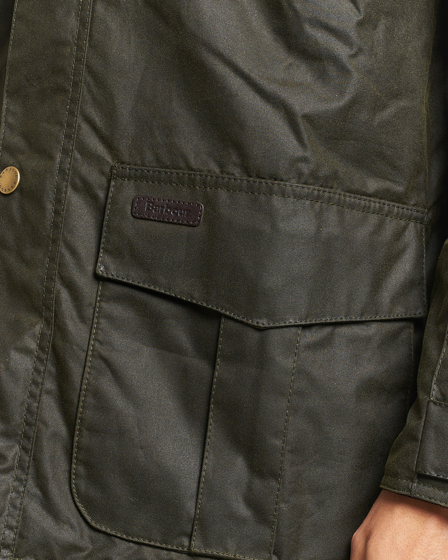 Herre | Jakker | Barbour Lifestyle | Ollerton Waxed Parka Archive Olive