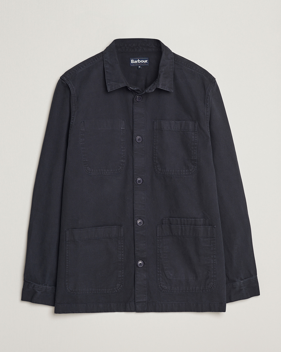 Herre | Skjorter | Barbour Lifestyle | Chesterwood Cotton Overshirt Indigo