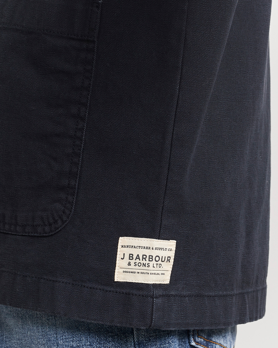 Herre | Skjorter | Barbour Lifestyle | Chesterwood Cotton Overshirt Indigo