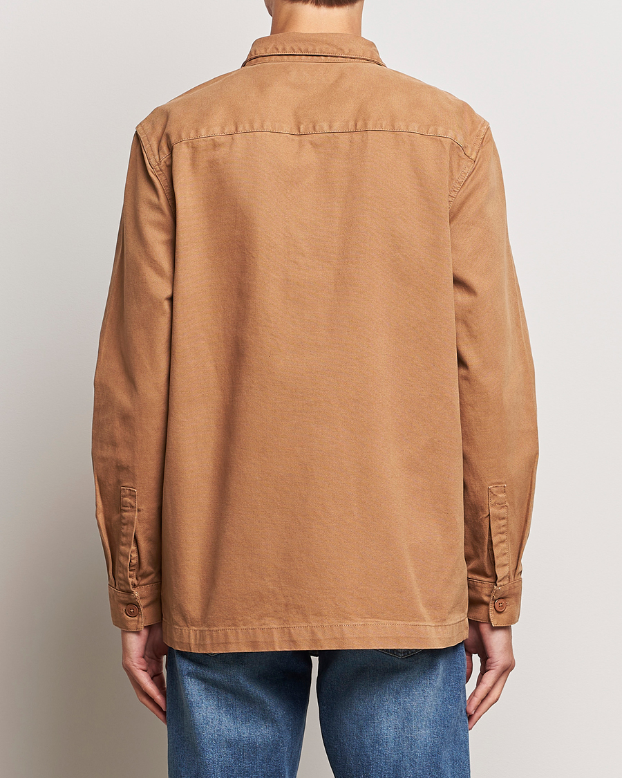 Herre | Skjorter | Barbour Lifestyle | Chesterwood Cotton Overshirt Sandstone