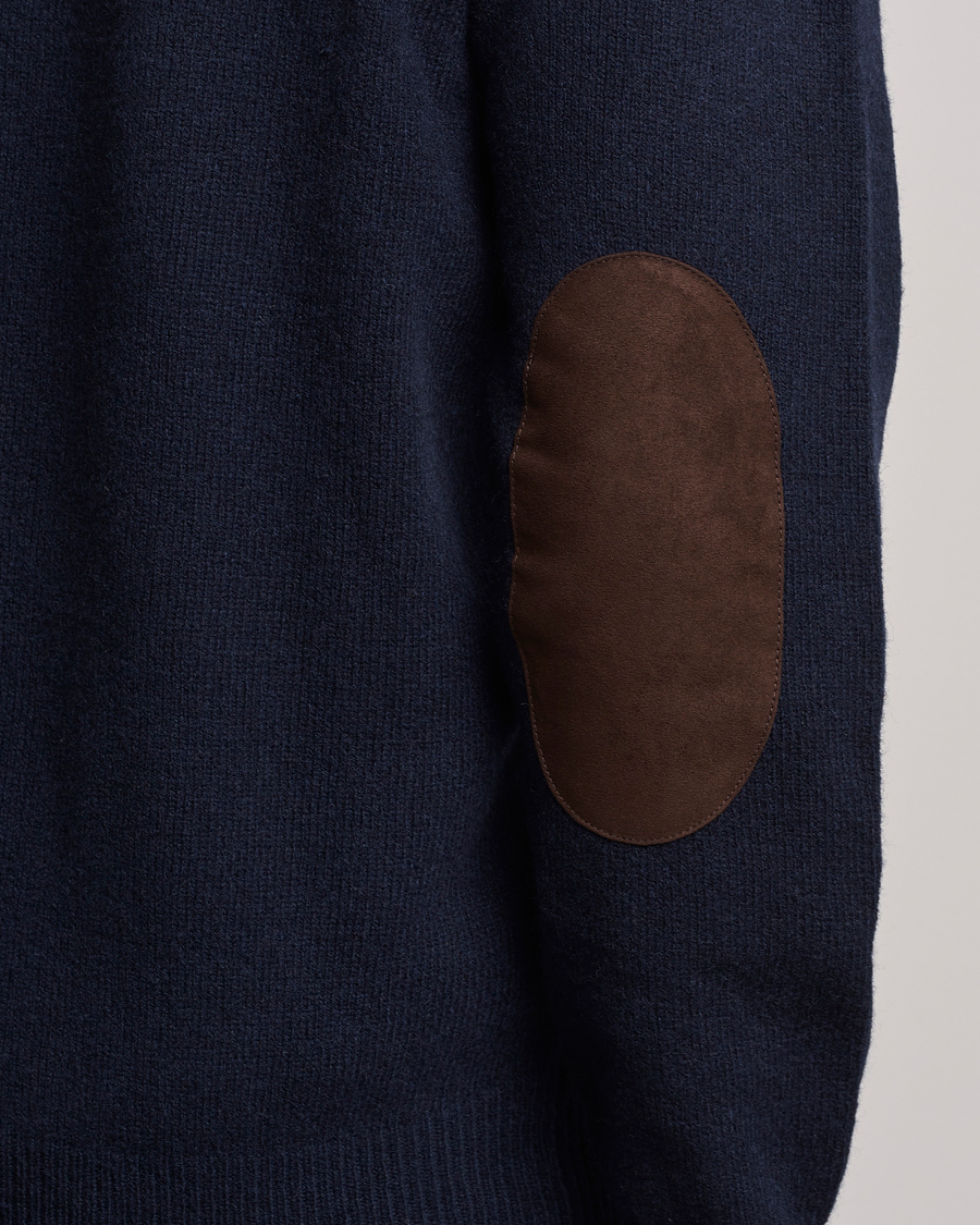 Herre | Gensere | Barbour Lifestyle | Essential Patch Zip Through Cardigan Navy