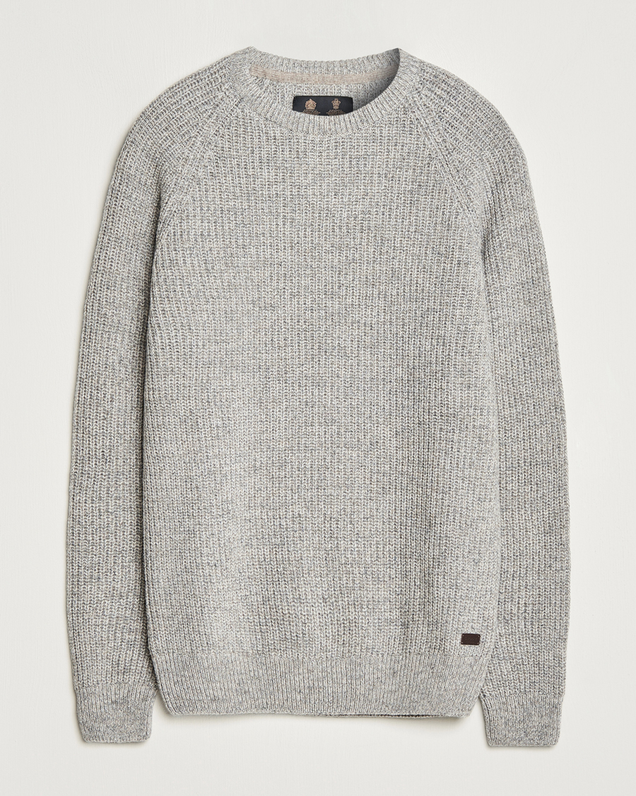 Herre | Gensere | Barbour Lifestyle | Horseford Knitted Crewneck Stone