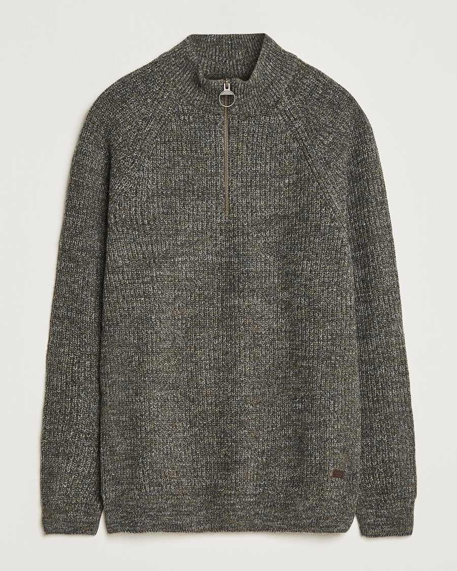 Herre | Gensere | Barbour Lifestyle | Horseford Knitted Halfzip Olive