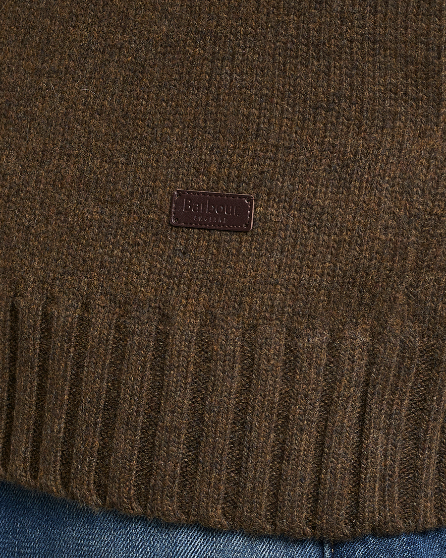Herre | Gensere | Barbour Lifestyle | Duffle Cable Rollneck Willow Green