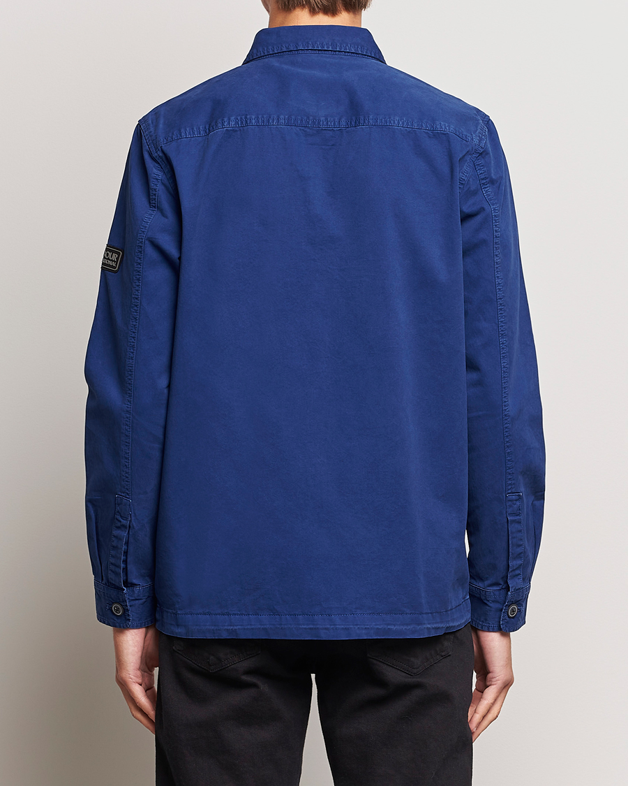 Herre | Skjorter | Barbour International | Adey Pocket Overshirt Inky Blue