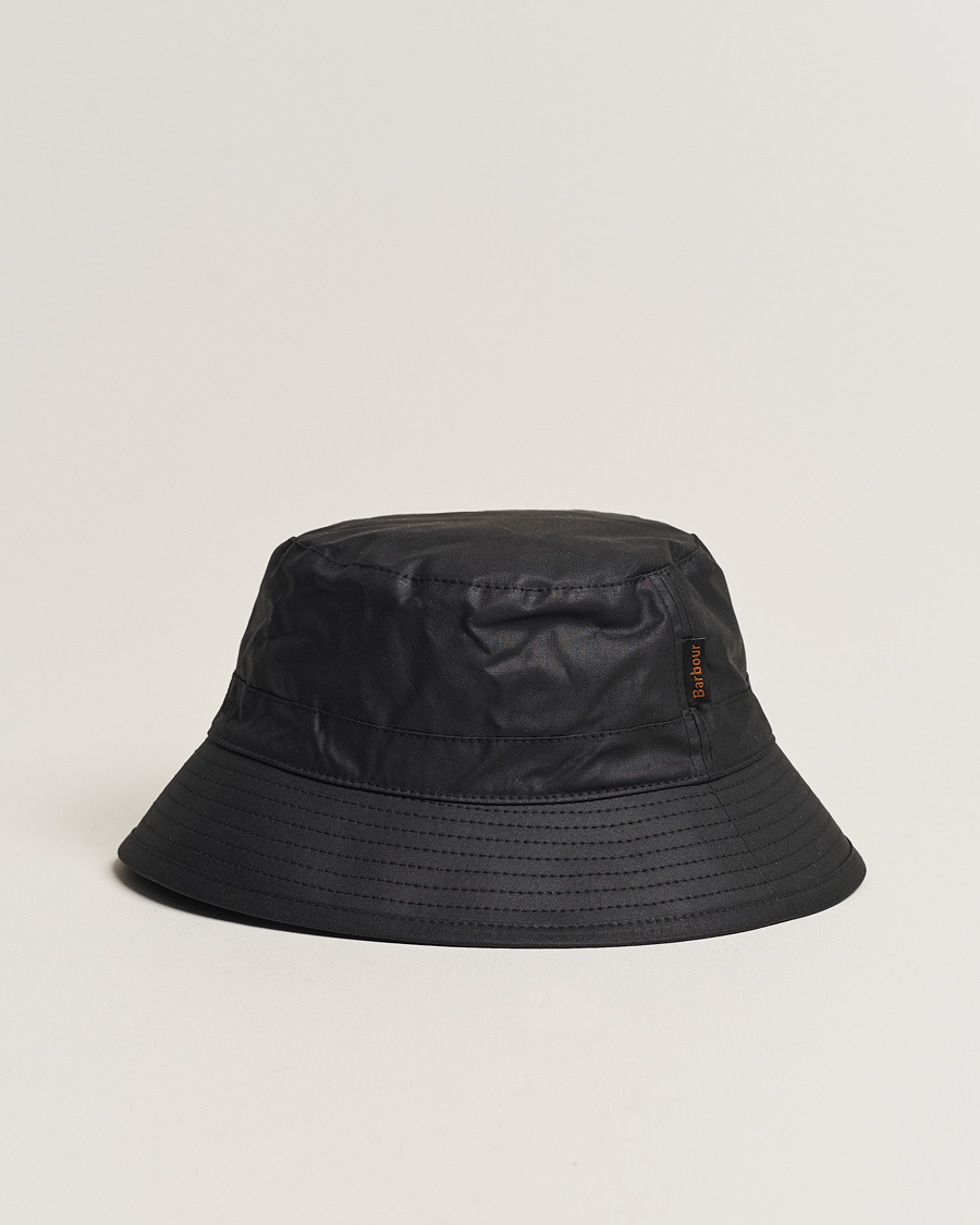 Herre | Hatter | Barbour Lifestyle | Wax Sports Hat Black