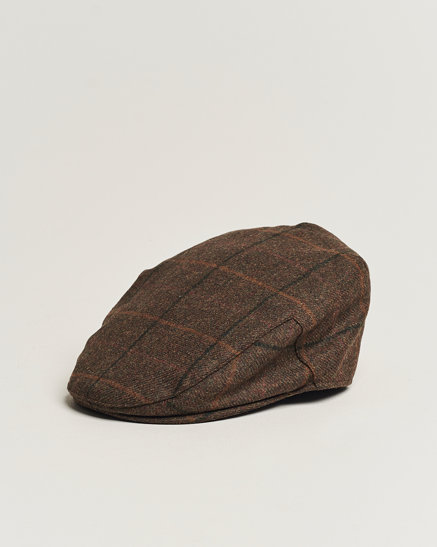 Herre | Sixpence | Barbour Lifestyle | Cireff Tweed Cap Brown