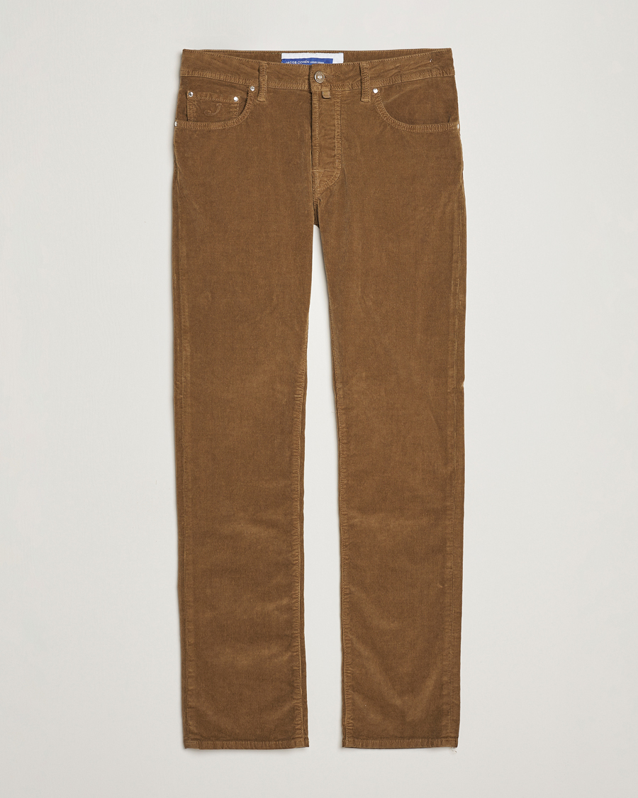 Herre |  | Jacob Cohën | Bard 5-Pocket Corduroy Trousers Olive