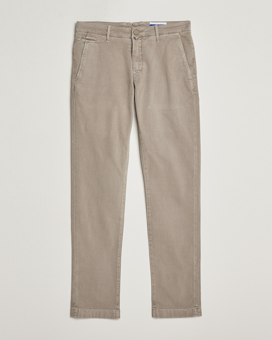 Herre | Bukser | Jacob Cohën | Bobby Cotton Chinos Light Brown