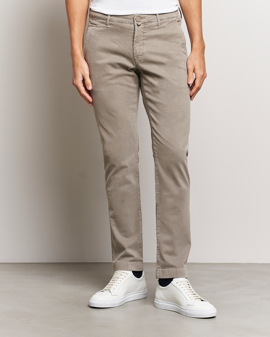 Herre | Bukser | Jacob Cohën | Bobby Cotton Chinos Light Brown