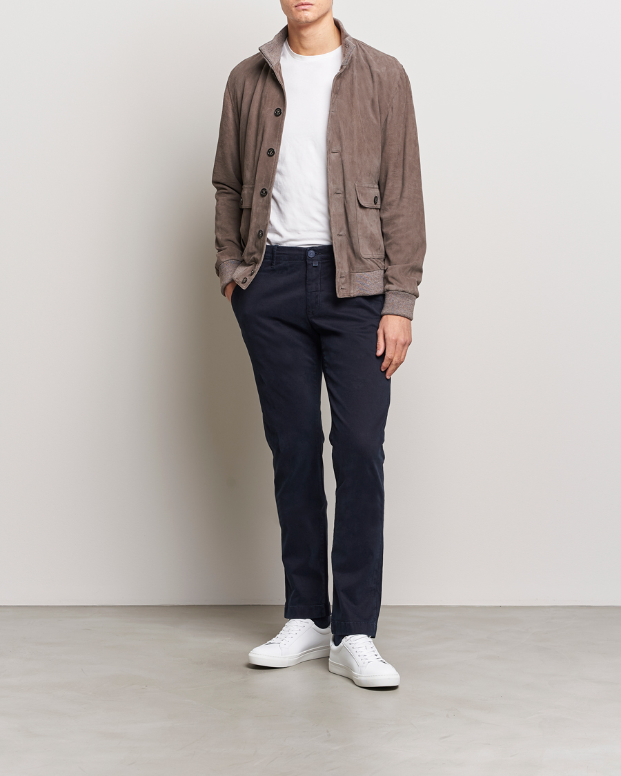 Herre | Bukser | Jacob Cohën | Bobby Cotton Chinos Navy