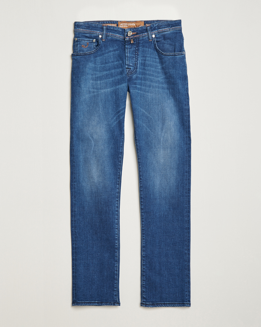 Herre |  | Jacob Cohën | Nick Limited Edition Slim Fit Jeans Mid Blue