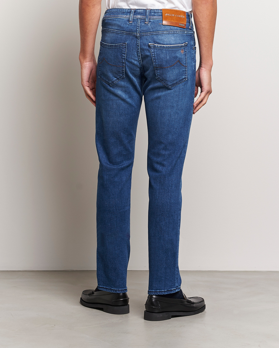Herre | Jeans | Jacob Cohën | Nick Limited Edition Slim Fit Jeans Mid Blue